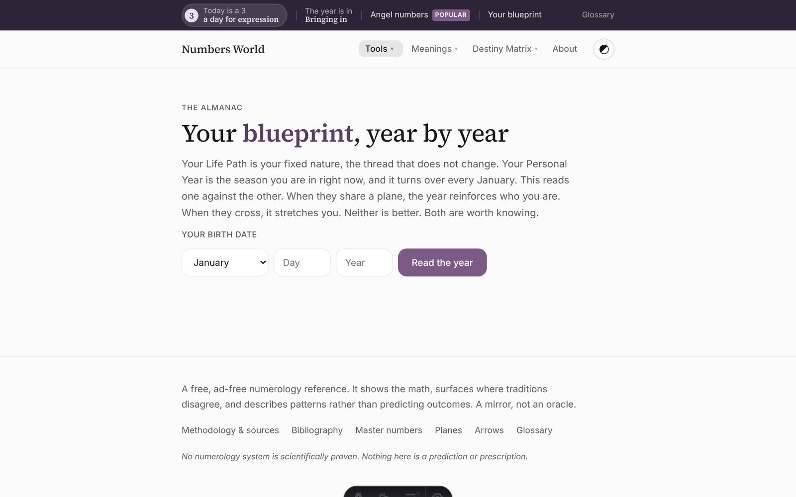 Your blueprint: where your Life Path meets the year you are in